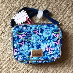 Lilly Pulitzer lunch or cosmetics bag